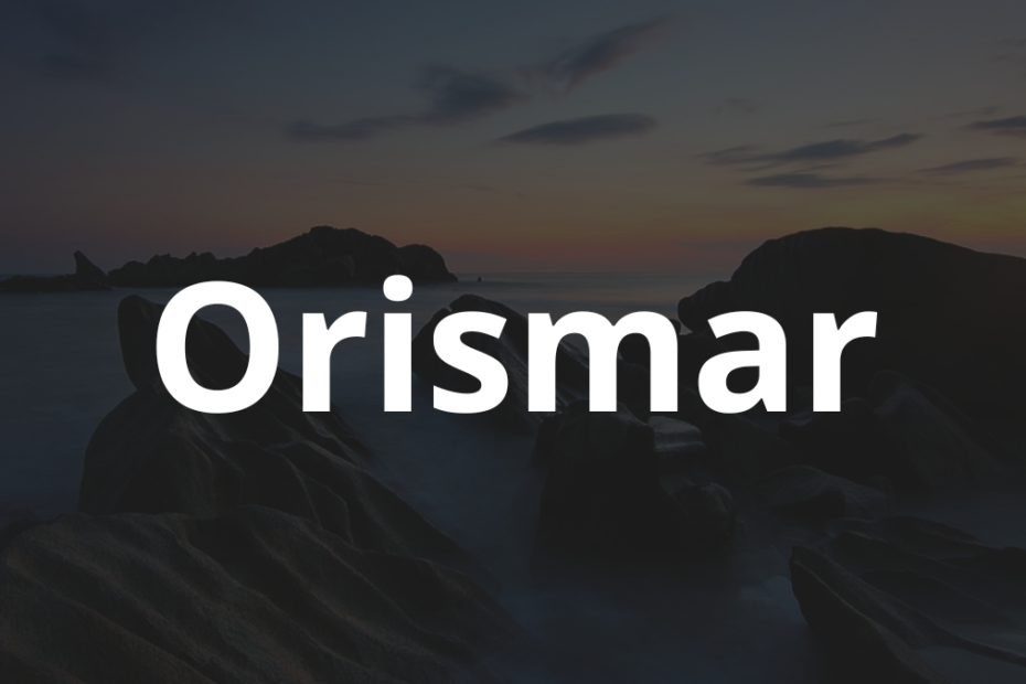 Significado do nome Orismar