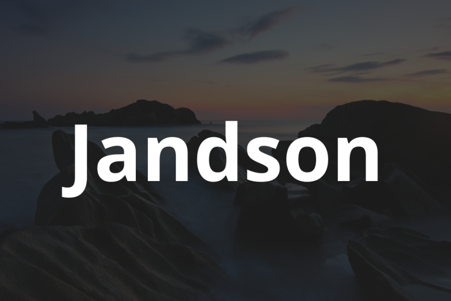 Significado do nome Jandson