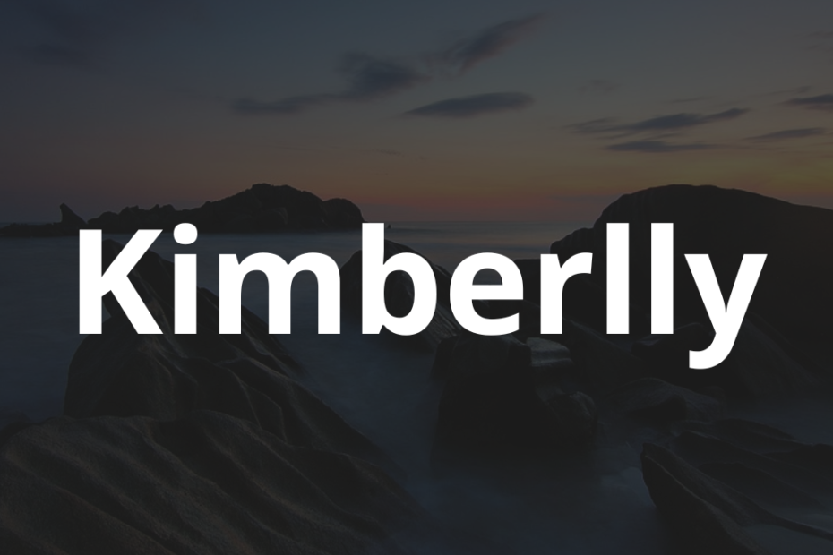 Significado do nome Kimberlly