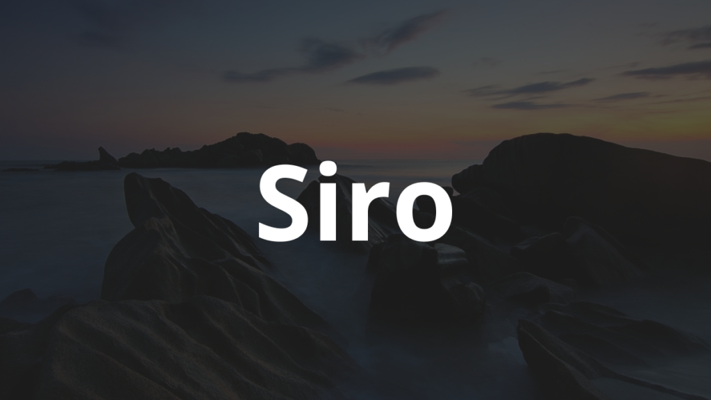 Significado do nome Siro