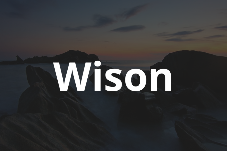 Significado do nome Wison: História e origem! 2 Significado do nome Wison