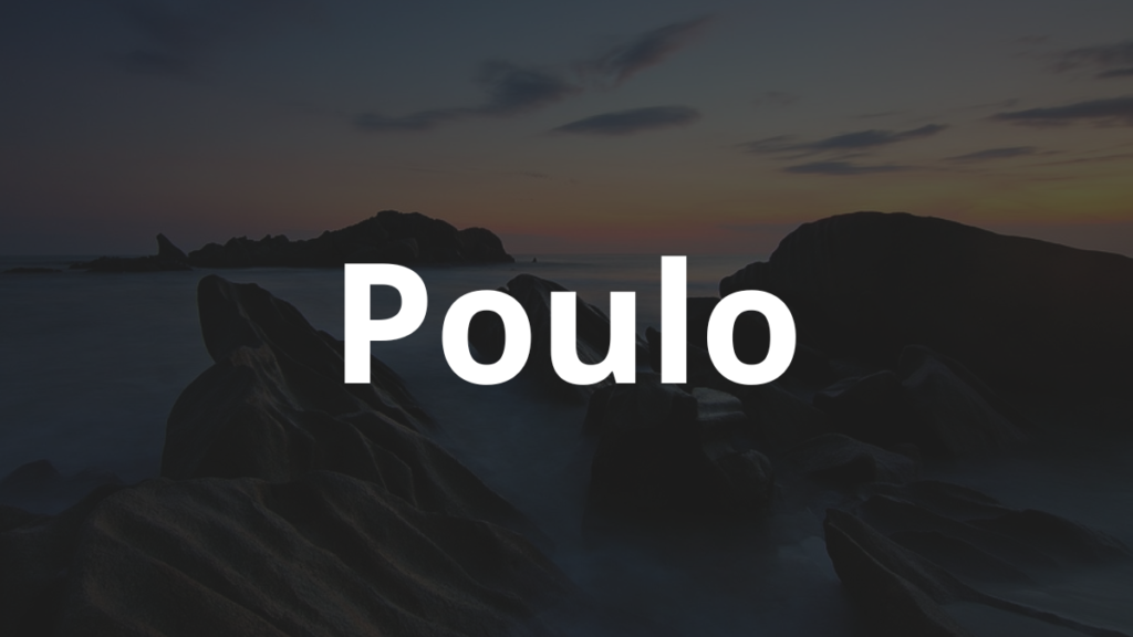 Significado do nome Poulo: História e origem! 1 Significado do nome Poulo