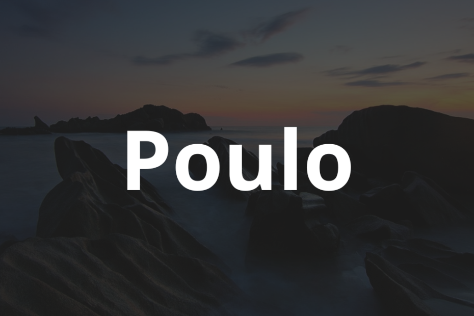 Significado do nome Poulo