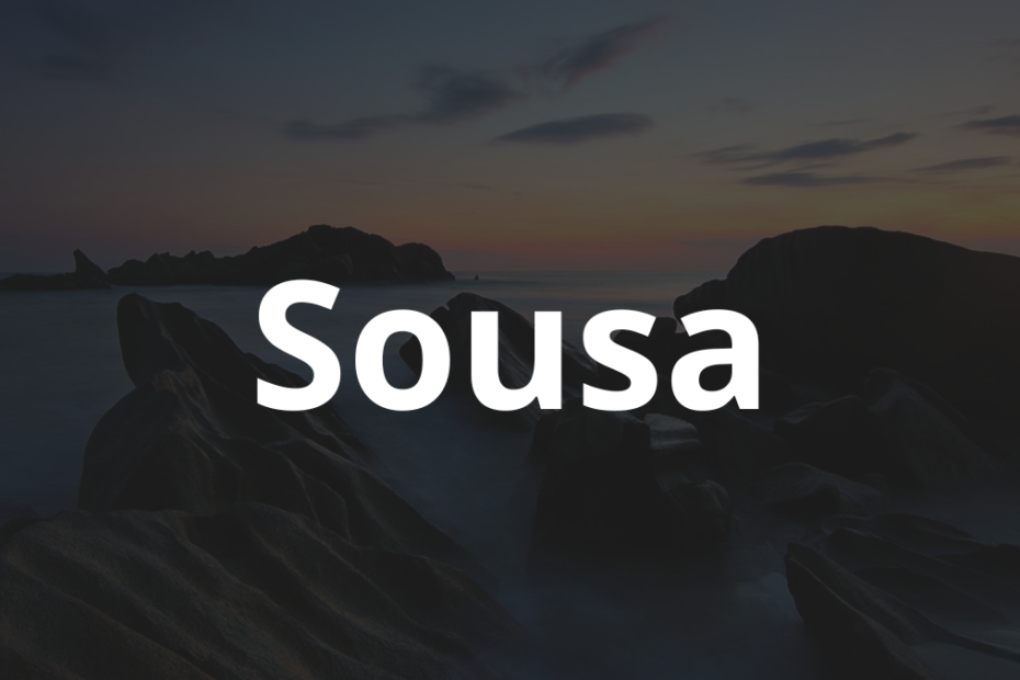 Significado do nome Sousa