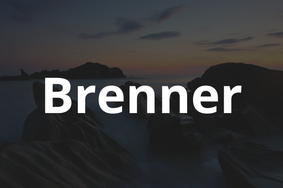 Significado do nome Brenner