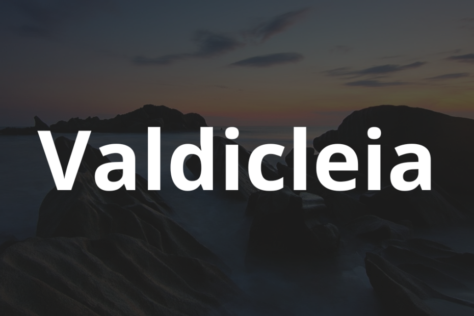 Significado do nome Valdicleia