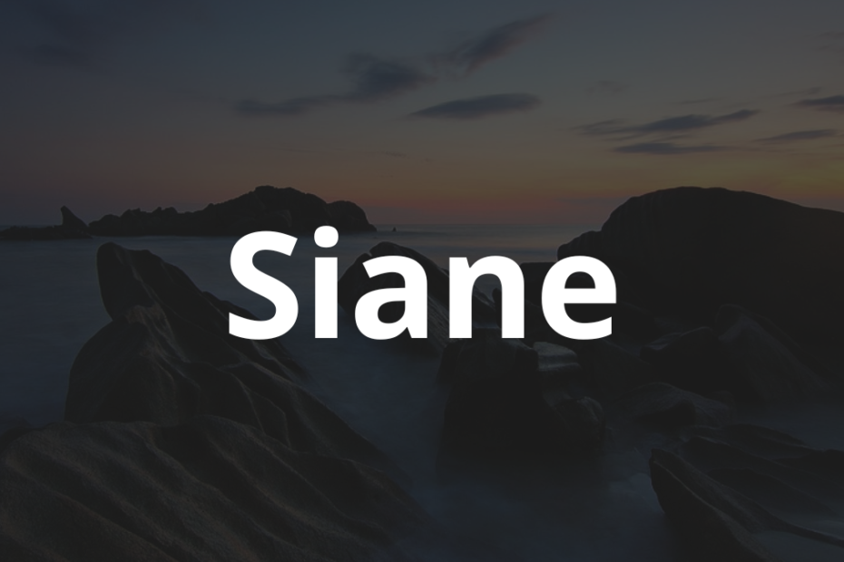 Significado do nome Siane