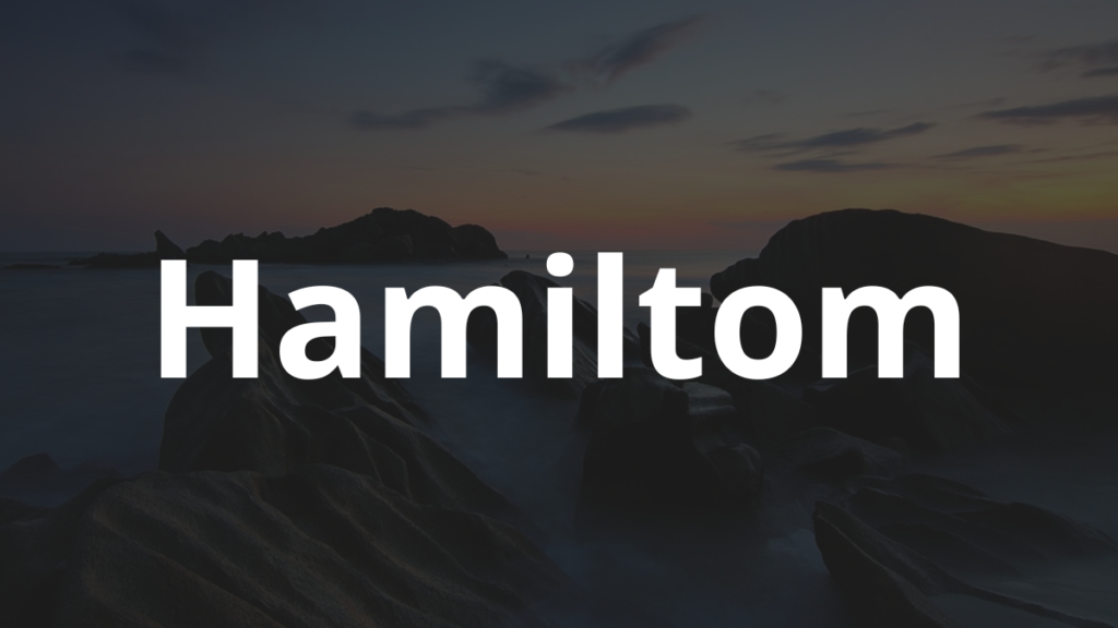 Significado do nome Hamiltom