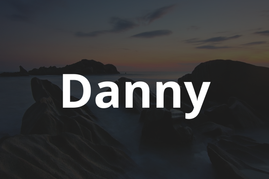 Significado do nome Danny