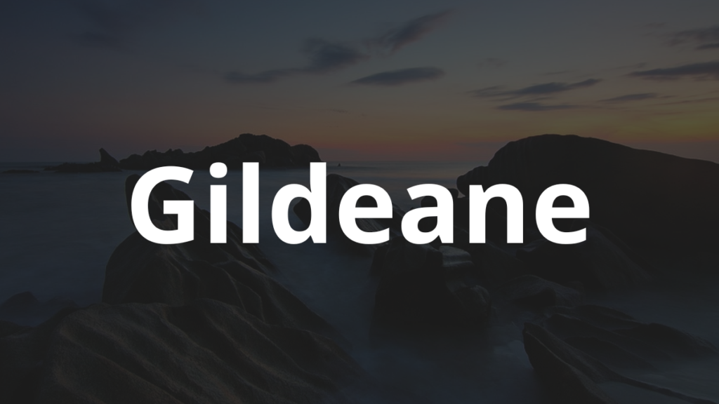 Significado do nome Gildeane