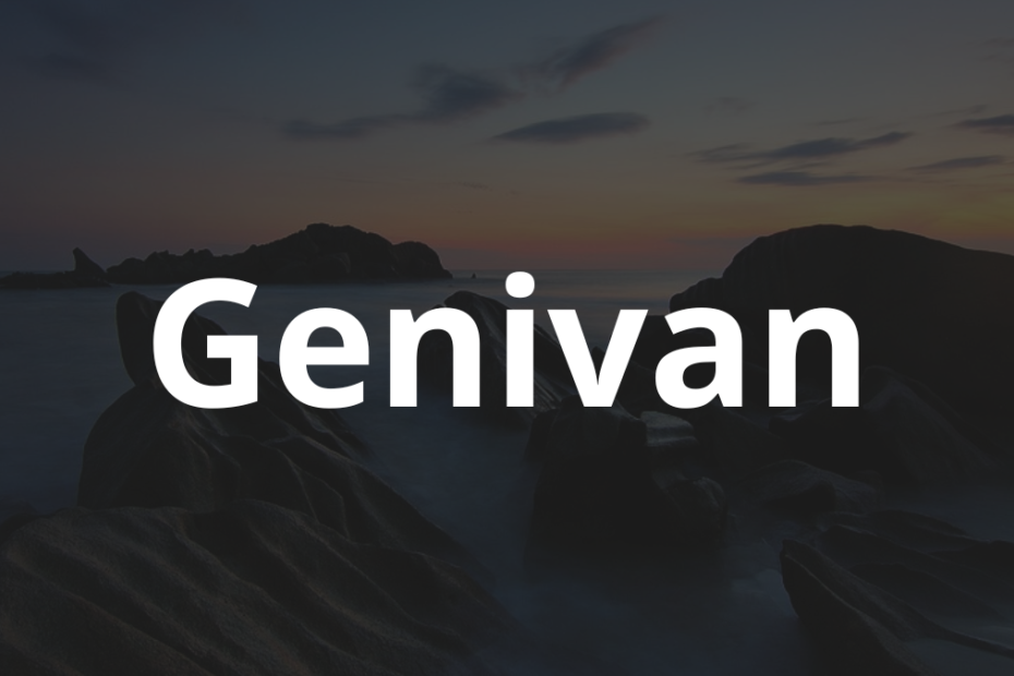 Significado do nome Genivan