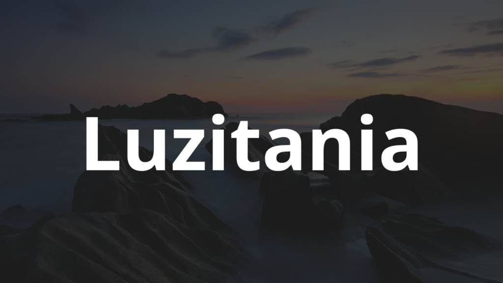 Significado do nome Luzitania