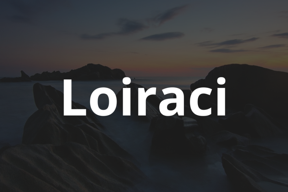 Significado do nome Loiraci