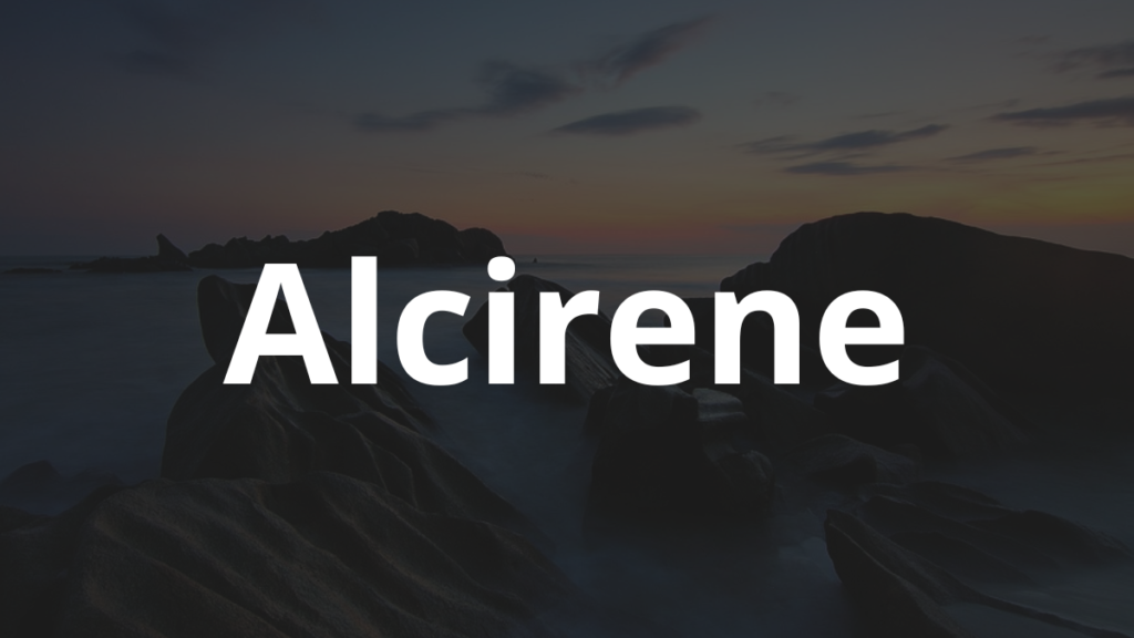 Significado do nome Alcirene