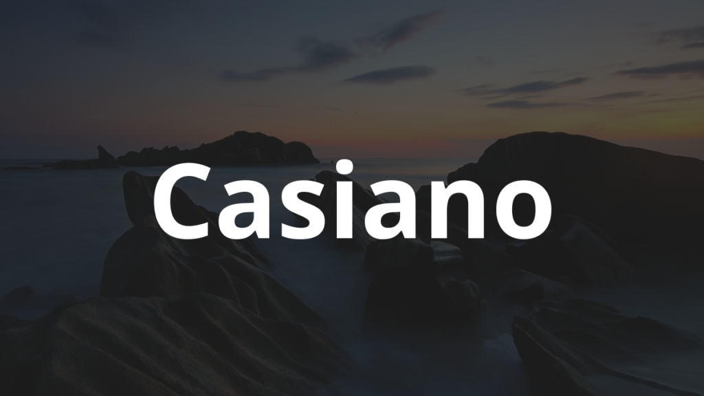 Significado do nome Casiano