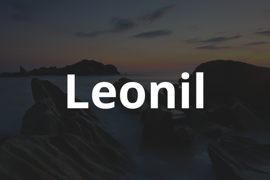 Significado do nome Leonil: História e origem! 2 Significado do nome Leonil