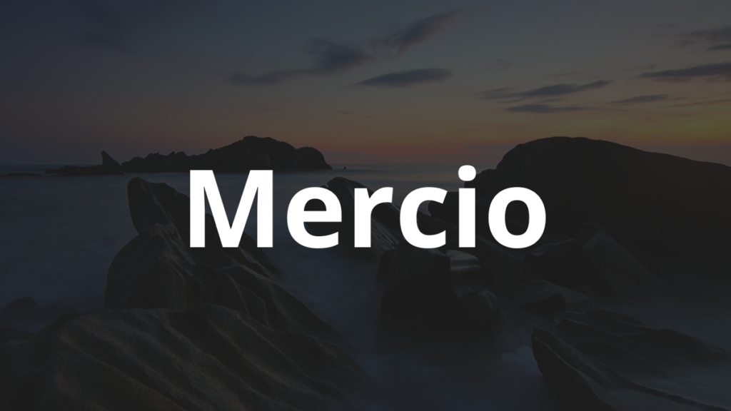 Significado do nome Mercio