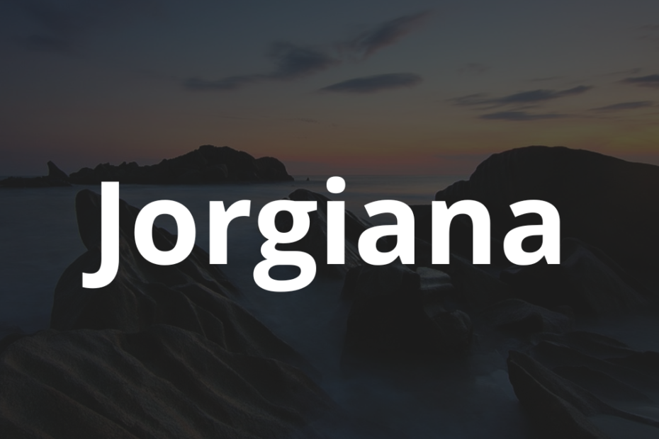 Significado do nome Jorgiana