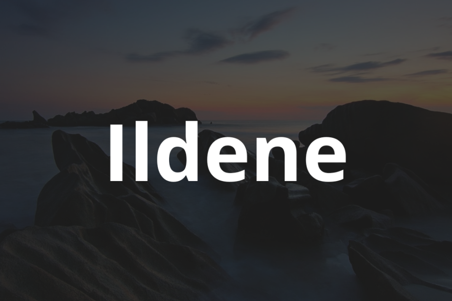 Significado do nome Ildene