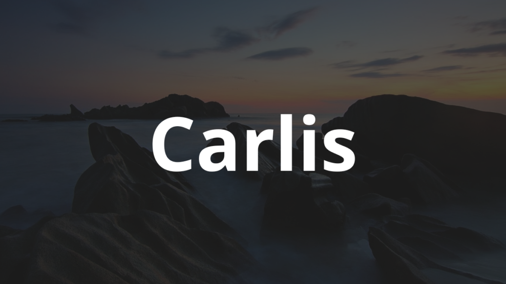 Significado do nome Carlis