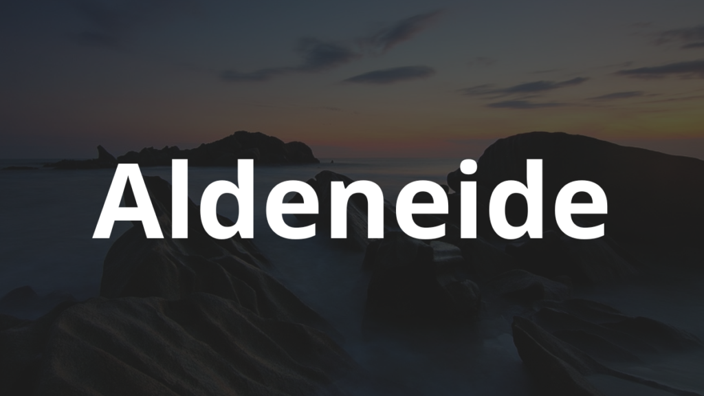 Significado do nome Aldeneide