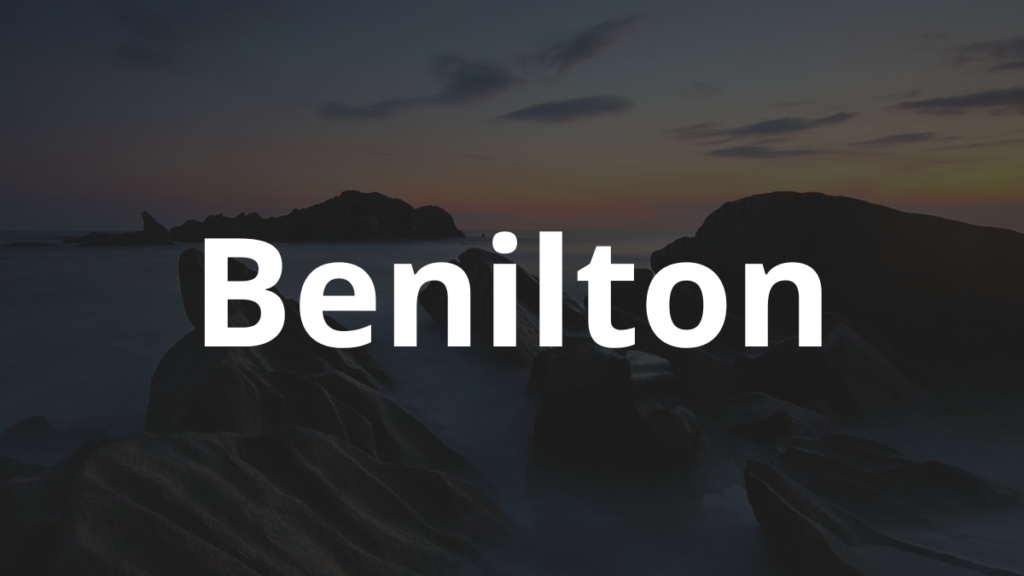 Significado do nome Benilton