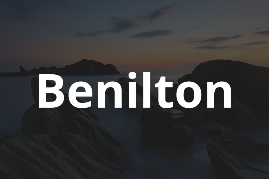 Significado do nome Benilton