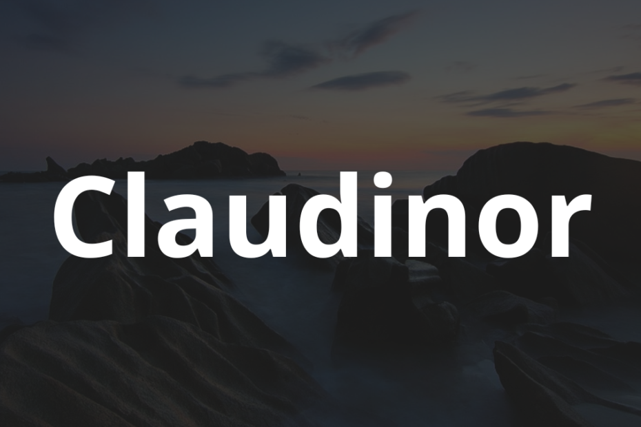 Significado do nome Claudinor