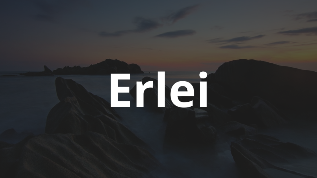 Significado do nome Erlei