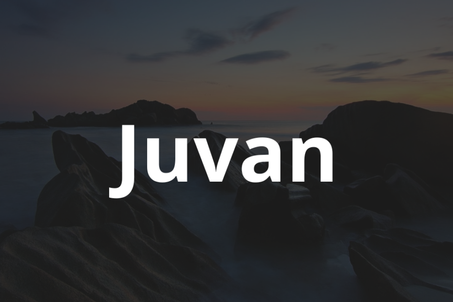 Significado do nome Juvan