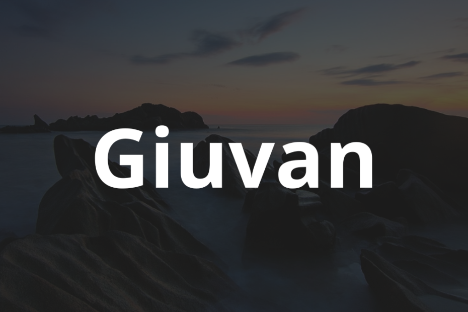 Significado do nome Giuvan