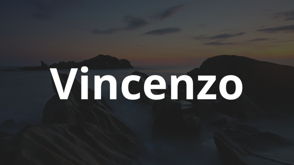Significado do nome Vincenzo
