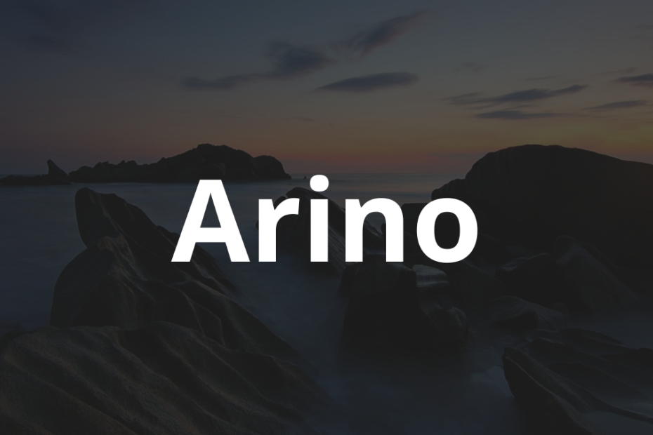 Significado do nome Arino