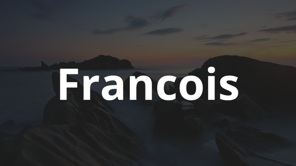 Significado do nome Francois