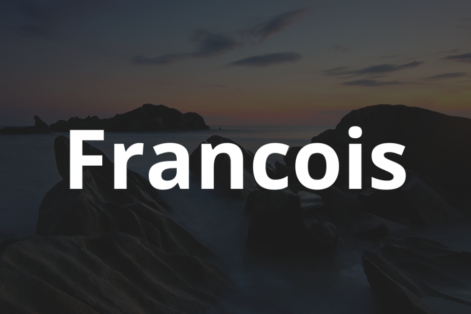 Significado do nome Francois
