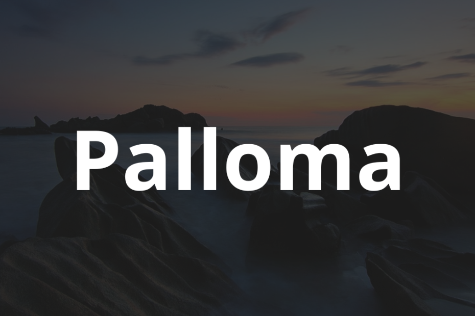 Significado do nome Palloma