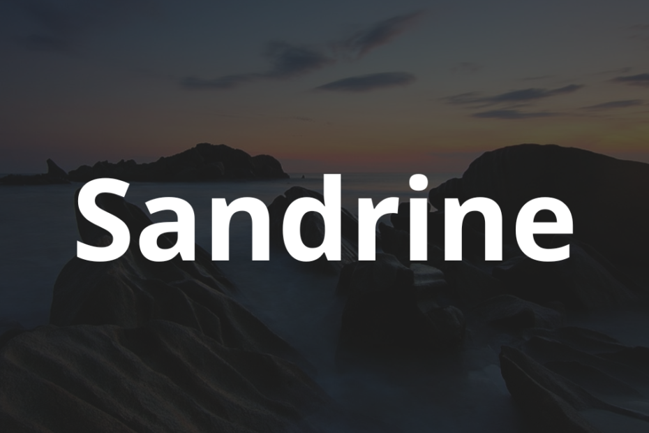 Significado do nome Sandrine