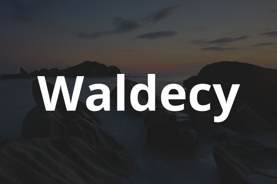 Significado do nome Waldecy