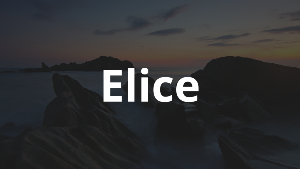 Significado do nome Elice