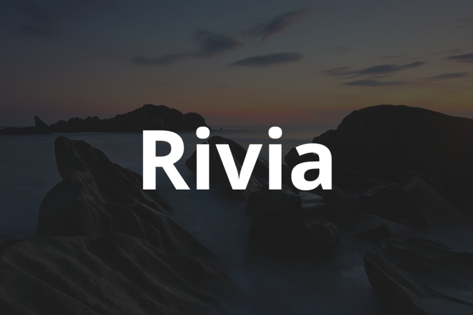 Significado do nome Rivia