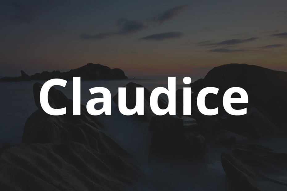 Significado do nome Claudice