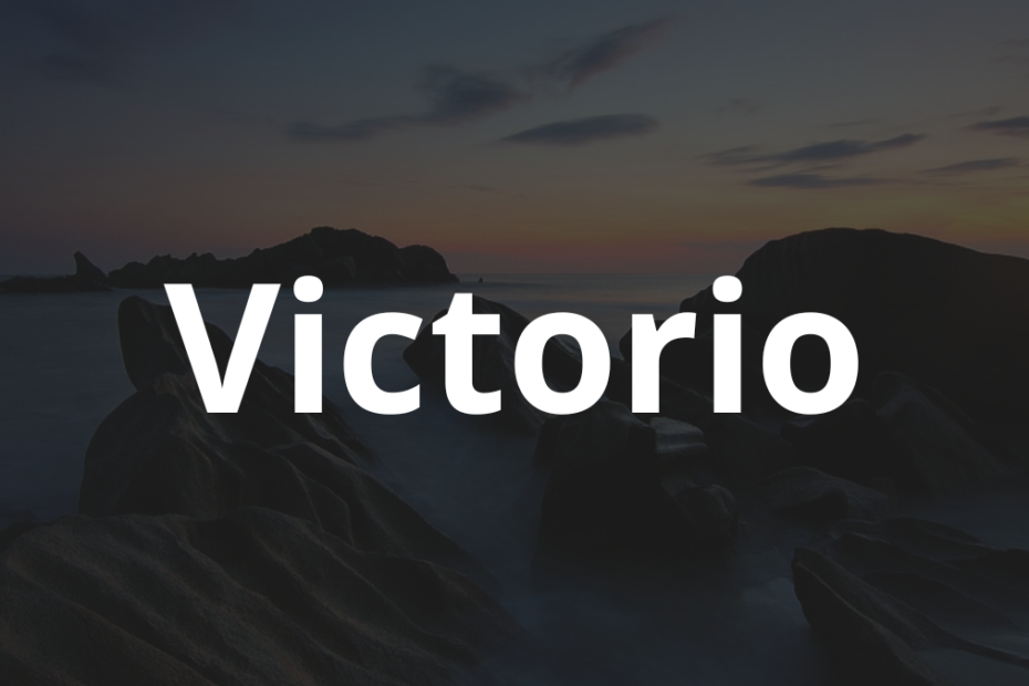Significado do nome Victorio