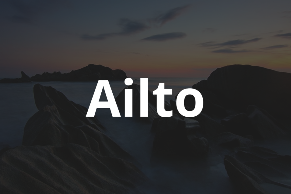 Significado do nome Ailto