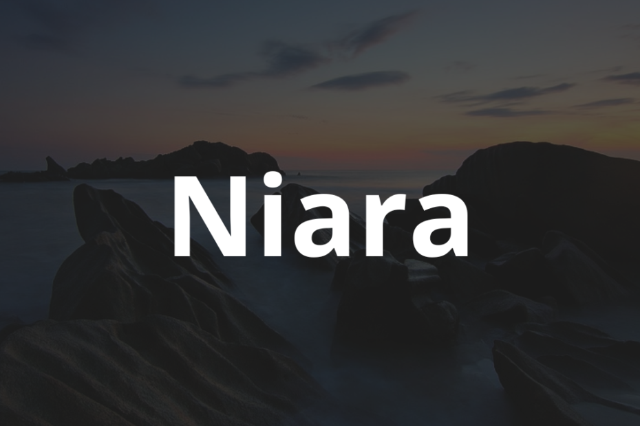 Significado do nome Niara
