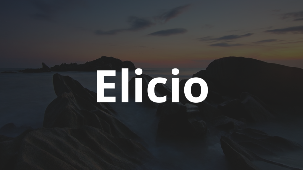 Significado do nome Elicio