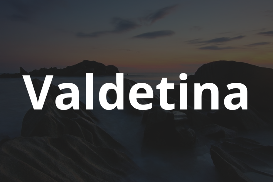 Significado do nome Valdetina