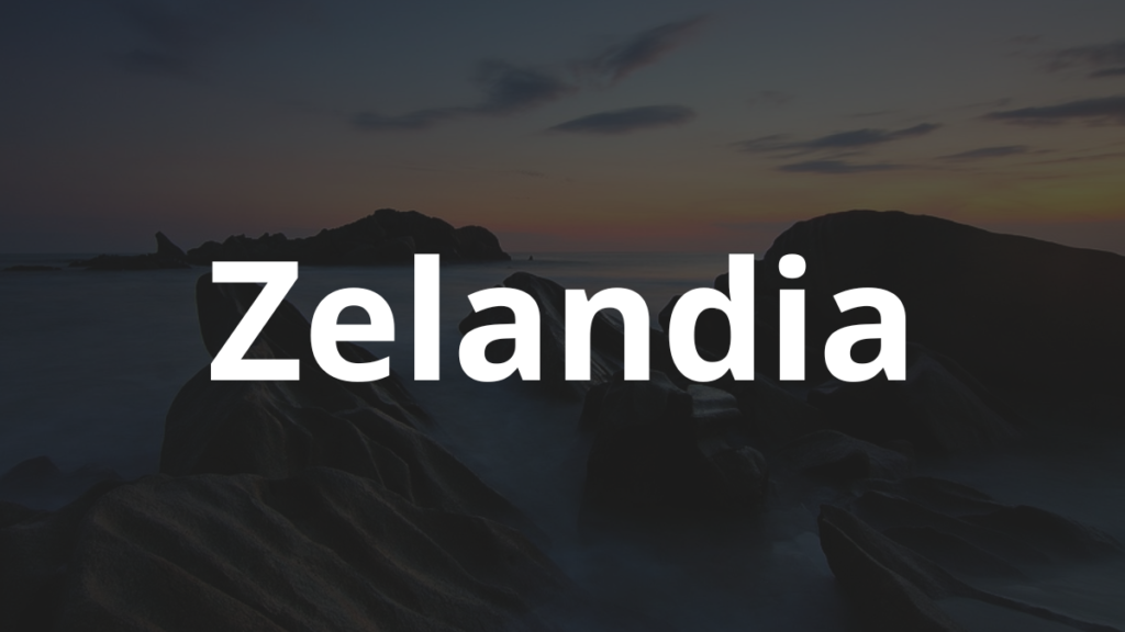 Significado do nome Zelandia