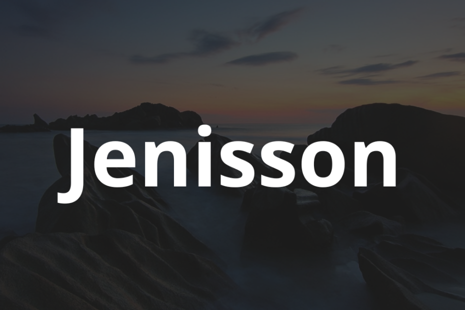 Significado do nome Jenisson: História e origem! 8 Significado do nome Jenisson