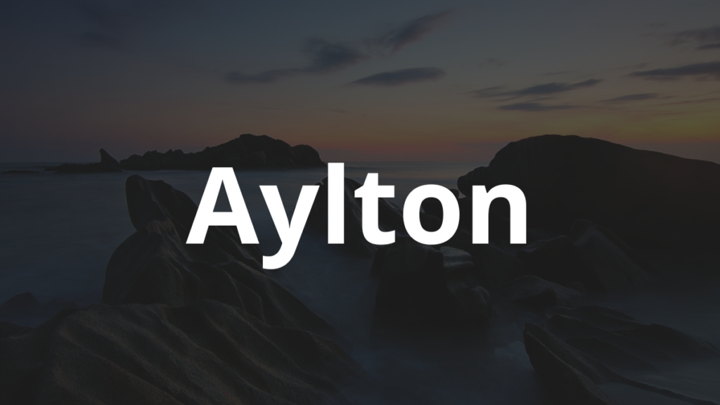 Significado do nome Aylton: História e origem! 1 Significado do nome Aylton