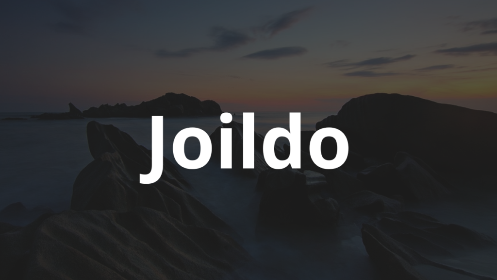 Significado do nome Joildo